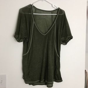 Oversized Short Sleeve Top